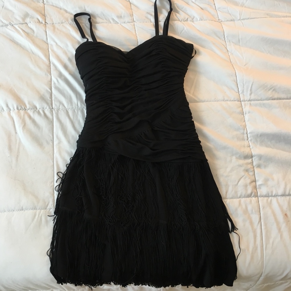 Formal yet still comfy little black dress